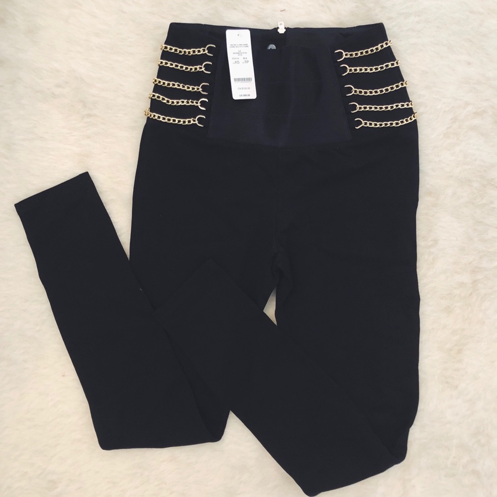 Bebe high rise chain legging